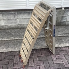 アルミラダーレール　脚付き　の画像