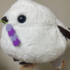 シマエナガ　カラフルフラワー　しまちゃんラベンダー の画像