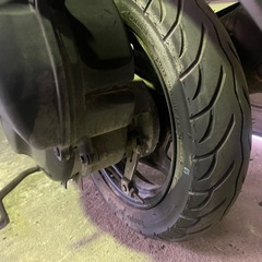 【売約済】実働 BT新品 スズキ CA45A レッツ4  4スト原付 4ストインジェクション スクーター ブラックの画像