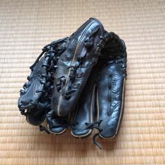 左利きグローブ黒の画像