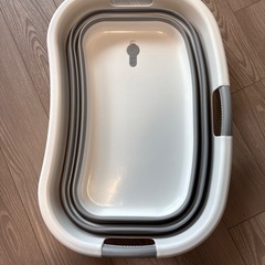 折りたたみ可能な赤ちゃん用風呂の画像