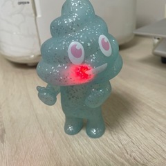 光る　ウンチマン　うんちマン　うんちくん　ソフビ　フィギュア　指ハート　の画像