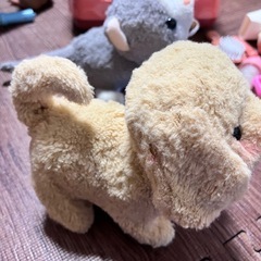 ペット動くぬいぐるみ２つ✖️ハウス付きトリマーセットの画像