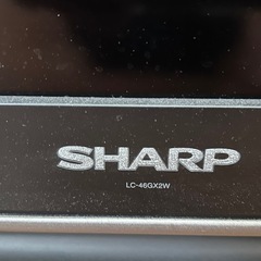 シャープ　アクオス　LC-46GX2W 2007年購入の画像