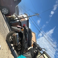 HONDAモジェット125中華バイク不動車の画像