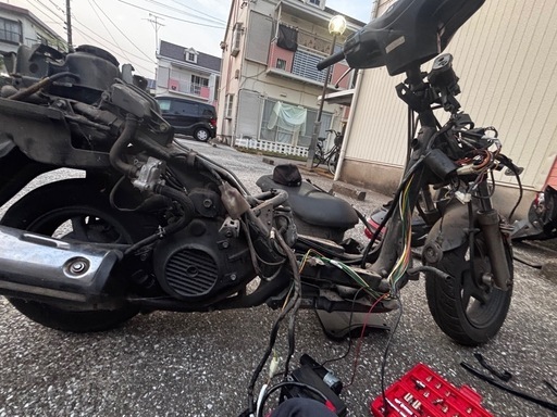 きょーHONDAモジェット125中華バイク不動車