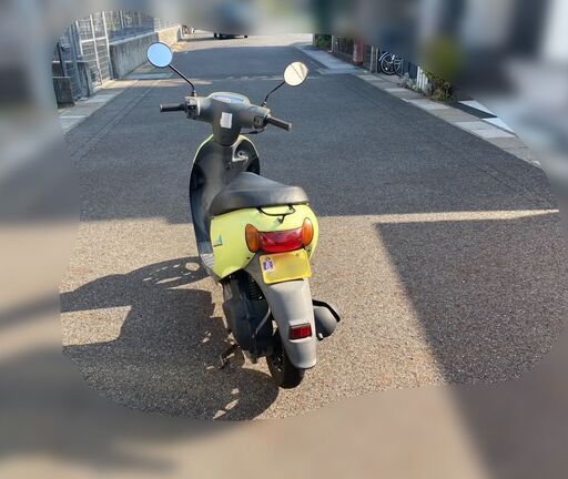 スズキ　Lets4　60cc　黄色ナンバー　原付