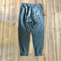 ユニクロ　UNIQLO　ボア　スウェットパンツ　M　グレー　モコモコ　温かい　冬の画像