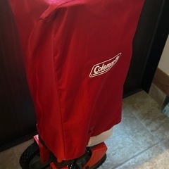 コールマン　アウトドアワゴン　レッド　未使用の画像