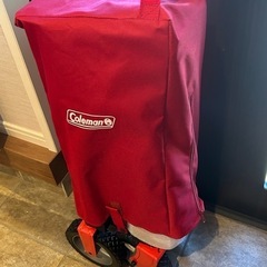 コールマン　アウトドアワゴン　レッド　未使用の画像