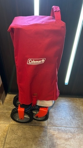 コールマン　アウトドアワゴン　レッド　未使用