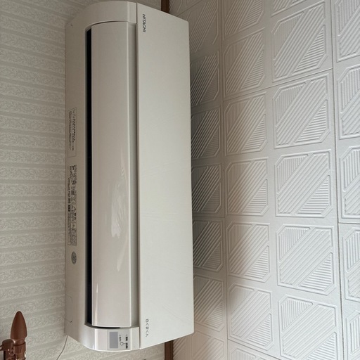 2023年製HITACHI白くまくんエアコン6畳用