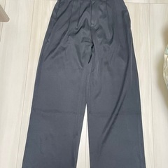 新品未使用4点
Sサイズ黒パンツ2本，アイボリー新品未使用スカート、半袖ニット(中古)の画像