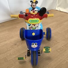 No.125　ides　三輪車　ミッキー　かじとり（豊橋市収集業務課リユース家具）の画像
