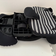 日本育児 トラベルベストECプラス ブラックボーダー チャイルドシートの画像