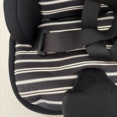 日本育児 トラベルベストECプラス ブラックボーダー チャイルドシートの画像