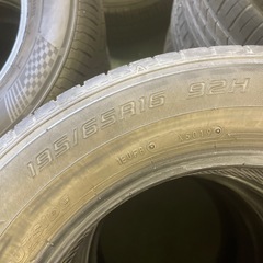 無料タイヤ　195/65R16【5019】の画像