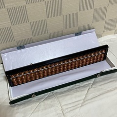 【新品未使用】 ワンタッチ そろばん 専用ケース付き 計算 習い事の画像