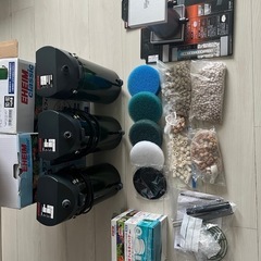 アクアリウム 外部フィルター等セットの画像