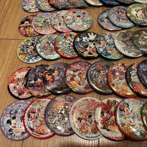 Disney　缶バッジ