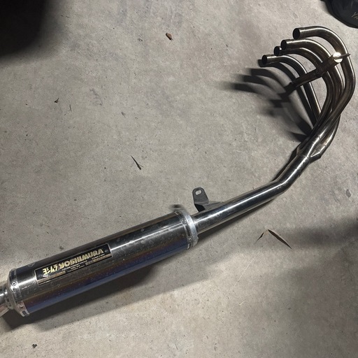 ゼファー400用ヨシムラフルエキ