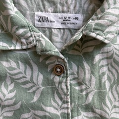 ZARA baby 86cm 薄手シャツの画像