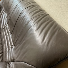 取引中！【3日間限定出品！】ソファ 2人掛け レザーの画像