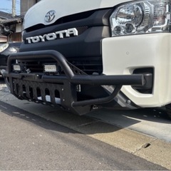 ハイエースワイド用、ワンオフバンパーガードの画像