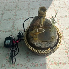 インテリア雑貨　電気　ししおどし　竹　の画像