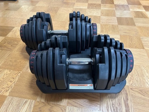 可変式ダンベル 40kg × 2個セット