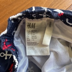H&M スイムパンツ 110cm 2-4才用の画像