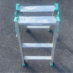 ALINCO　アルインコ　はしご　兼用　脚立　ハシゴ　梯子　軽作業用　100kg　中古　③の画像