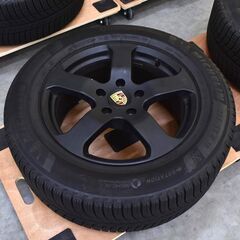 ≪yt2029ジ≫ スタッドレス付アルミホイール 4本セット 現状品 RINSPEED 18インチx8J 5H PCD130 X-ICE3+ 255/55R18 109T 2018年 70822-10の画像