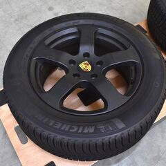 ≪yt2029ジ≫ スタッドレス付アルミホイール 4本セット 現状品 RINSPEED 18インチx8J 5H PCD130 X-ICE3+ 255/55R18 109T 2018年 70822-10の画像
