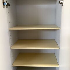 No.134　ミラー付き　シューズボックス　下駄箱（豊橋市収集業務課リユース家具）の画像