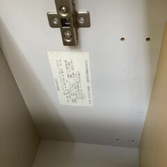 No.134　ミラー付き　シューズボックス　下駄箱（豊橋市収集業務課リユース家具）の画像