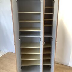 No.134　ミラー付き　シューズボックス　下駄箱（豊橋市収集業務課リユース家具）の画像
