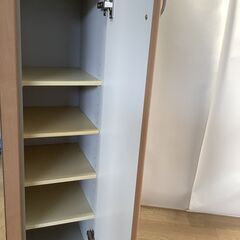 No.134　ミラー付き　シューズボックス　下駄箱（豊橋市収集業務課リユース家具）の画像