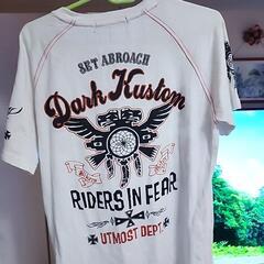 バイカーのTシャツの画像