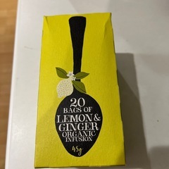 レモンジンジャー　オーガニックティーの画像