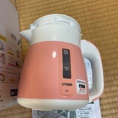 お話し中！タイガー電気ケトルの画像