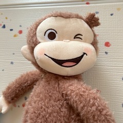 【未使用】おさるのジョージ　ぬいぐるみリュック
の画像