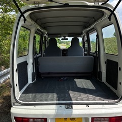 禁煙！高年式　ダイハツ　ハイゼットカーゴ　車検有　15万キロ　オートマ　の画像
