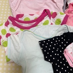 ベビー服　70サイズ　80サイズ　ロンパース　肌着の画像