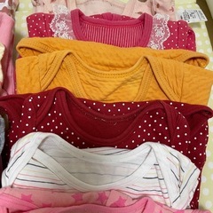 ベビー服　70サイズ　80サイズ　ロンパース　肌着の画像