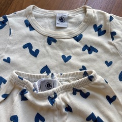 プチバトー86cmベビーパジャマの画像