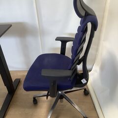 No.139　ニトリ昇降デスク　マーフィー２　チェア付き（豊橋市収集業務課リユース家具）の画像