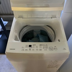 TOSHIBA 7キロ洗濯機の画像
