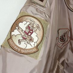 ＵＳＡＦ １４ｔｈ ＦＳ Ｆ－１６ パイロット仕様 ＣＷＵ－４５／Ｐ デザートカラーフライトジャケットの画像