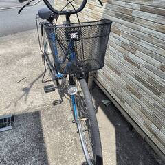中古自転車 変速無し 27インチ LEDダイナモ 軽整備済み 防犯登録対応 町田市 相模原市 MS036の画像